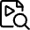 Video File Search Icon from Ultimate Regular Set