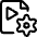 Video File Settings Icon from Ultimate Regular Set