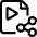 Video File Share Icon from Ultimate Regular Set