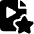 Video File Star Icon from Ultimate Bold Set