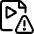 Video File Warning Icon from Ultimate Regular Set