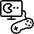 Video Game Controller Monitor icon - Free transparent PNG, SVG. No sign up needed.