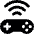 Video Game Controller Wifi Icon from Ultimate Bold Set