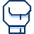 Bomberman Boxing Glove Icon from Cyber Duotone Set | Free Download as SVG Vector and Transparent PNG | Streamline icons