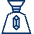 Loot Bag Gem icon - Free transparent PNG, SVG. No sign up needed.