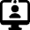 Meeting Monitor Webcam Icon from Ultimate Bold Set