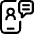 Meeting Smartphone Message Icon from Ultimate Regular Set