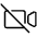 Controls Camera Off Icon from Ultimate Light - Free Set