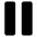 Controls Pause Icon from Ultimate Bold - Free Set