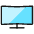 Modern Tv Curvy Edge Icon from Ultimate Colors - Free Set