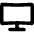 Modern Tv Curvy Edge Icon from Ultimate Bold - Free Set
