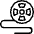 Movies Reel Icon from Ultimate Light - Free Set