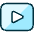 Video Player Icon from Ultimate Duotone - Free Set