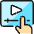 Video Player Adjust Finger icon - Free transparent PNG, SVG. No sign up needed.