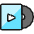 Video Player Album Icon from Ultimate Colors Set | Free Download as SVG Vector and Transparent PNG | Streamline icons