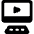 Video Player Monitor Icon from Ultimate Bold Set | Free Download as SVG Vector and Transparent PNG | Streamline icons