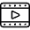 Video Player Movie Icon from Ultimate Light Set