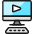 Video Player Pc Icon from Ultimate Colors Set