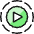 Video Player Playing Icon from Ultimate Colors Set