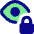 Visibility Lock Icon from Core Pop Set