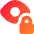 Visibility Lock Icon from Core Gradient Set