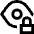 Visibility Lock Icon from Sharp Line Set