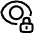 Visibility Lock Icon from Plump Line Set