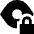 Visibility Lock Icon from Sharp Solid Set