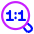 Zoom To Actual Icon from Plump Neon Set