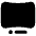 Ar Curve Screen Icon from Plump Solid Set