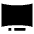Ar Curve Screen Icon from Sharp Solid Set