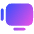 Ar Screen Icon from Plump Gradient Set