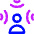 Spatial Audio Icon from Core Neon Set