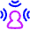 Spatial Audio Icon from Plump Neon Set