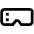 Virtual Reality Glasses Icon from Atlas Line Set