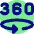 Vr 360 View Icon from Core Pop Set
