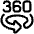 Vr 360 View Icon from Plump Line Set