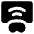Vr Cast To Device Icon from Core Solid Set