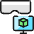 Vr Monitor Box Icon from Ultimate Colors Set | Free Download as SVG Vector and Transparent PNG | Streamline icons