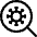 Virus Lab Research Magnifier 2 icon - Free transparent PNG, SVG. No sign up needed.