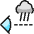 Visibility Rain Icon from Ultimate Colors Set