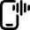 Voice Id Smartphone Icon from Ultimate Bold Set
