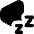 Volume Sleep Icon from Micro Solid Set