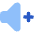 Volume Up Icon from Core Flat Set