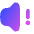Volume Warning Icon from Flex Gradient Set