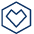 Heart Hexagon Icon from Cyber Line Set