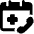 Scheduled Phone Call Calendar 1 Icon from Ultimate Bold Set