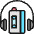 Walkman Heaphones 1 Icon from Ultimate Colors Set