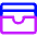 Wallet Card Holder Icon from Core Neon Set