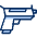 Hand Gun Icon from Cyber Duotone Set